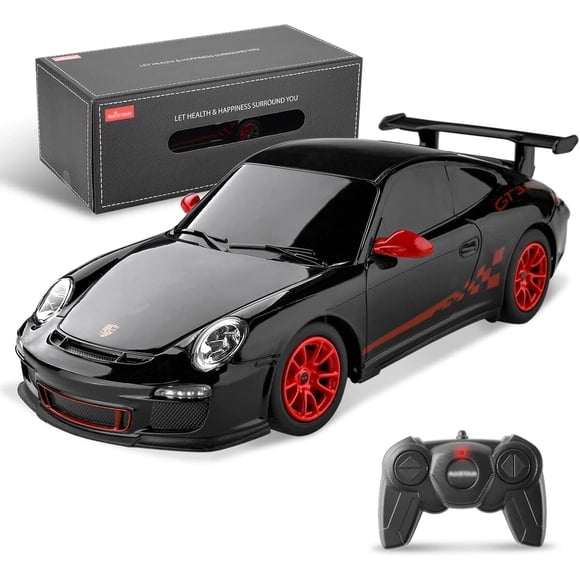 Auto Control Remoto BEZGAR Porsche 911 GT3 RS 1:24 Negro