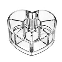 Ioensy - Porta Lápiz Labial Transparente, Organizador Para Pinceles, Brillo De Labios, Muestra De Perfume