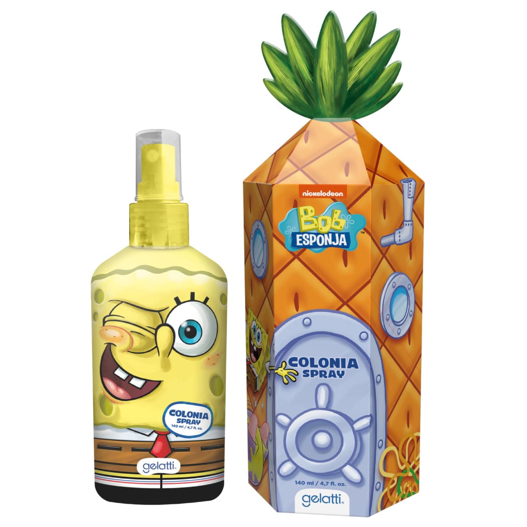 Colonia Bob Esponja 140 ml Gelatti Kids