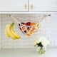 thumbnail image 4 of Hamaca de frutas - Cesta colgante para frutas - Almacenamiento de frutas y verduras para cocina bajo armario - Gancho banana - Macramé bohemio moderno (natural), 4 of 7