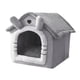 thumbnail image 3 of Gato Cueva Cama Lindo Perro Villa Gatito Cachorro Gato Tienda Cama Cómodo Cojín Felpa L, 3 of 3