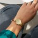 thumbnail image 4 of Reloj Anne Klein 109442CHHY correa de piel dorada para mujer, 4 of 4