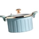 thumbnail image 4 of Olla De Sopa 8L Utensilios De Cocina Hechos A Mano Pasta Olla De Fideos Instantáneos Para Sopa De Fideos De Comida Azul, 4 of 5
