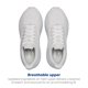 thumbnail image 4 of Zapatillas de Running Brooks Ghost 17 para Mujer Blancas Talle 9 Anchas, 4 of 6