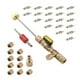 thumbnail image 5 of Kit de herramientas de instalación de removedor de núcleo de válvula, herramienta de reparación de núcleos de válvula de 20 piezas, tuercas de latón, 5 of 5