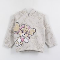 Polerón Niña Hoodie Print Happy Skye Gris Paw Patrol