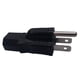 thumbnail image 1 of Adaptador De Enchufe De Alimentación 5-15P Macho A IEC 320 C13 Hembra Negro Estándar Americano, 1 of 5