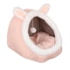 thumbnail image 4 of Cama Para Gatos, Nido Cálido, Caba?a Para Perros, Perrera, Almohadilla De Dormir De Felpa Suave, Rosa M, 4 of 5