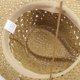 thumbnail image 5 of Sombrero Vaquero Tejido Estilo Cowboy Playa, Festival, Moda beige Talla Única, 5 of 5