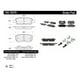 thumbnail image 2 of Pastillas Freno para auto Jeep Compass 2011-2017 Trasero, 2 of 5