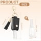 thumbnail image 2 of Uxcell Botellas de Spray Vacías de Viaje con Soportes de Bolsa de Cuero Negro 1Pcs, 2 of 7