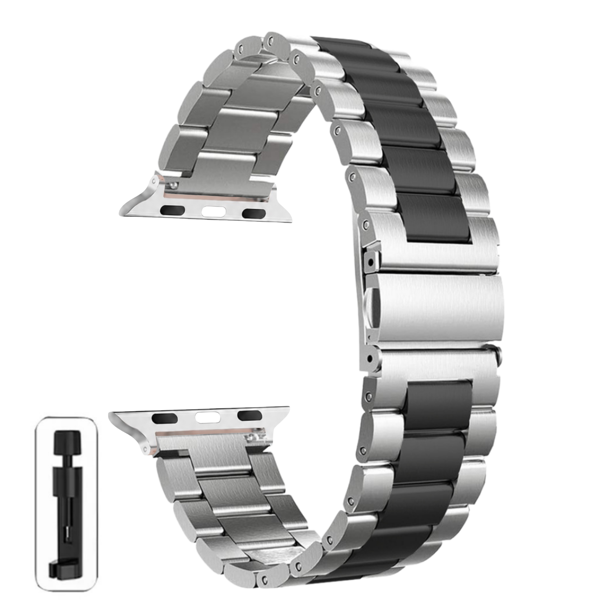 Correas Para Apple Watch Serie 9 - 45MM - Metálicas Eslabón