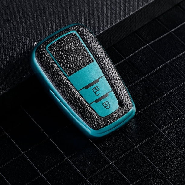 1pc Auto Leather TPU Car Key Cover Case For Toyota Prius Camry Corolla C-HR RAV4 Prado 2018 Keychain Accessories