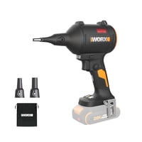 Soplador De Hojas Worx 20V Inalámbrico, 39 Cfm, 470 Mph, Motor Sin Escobillas