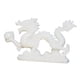 thumbnail image 2 of Estatua China De La Suerte, Estatua De Dragón Chino Para Decoración De Escritorio De Coche, Color Blanco, 2 of 3