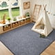thumbnail image 5 of Alfombra de Área FinRèc Home 274 cm x 183 cm Gris Azul/Blanco, 5 of 9