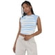 thumbnail image 1 of Polera Mujer Manga Corta Estrellas Celeste Corona, 1 of 5