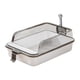 thumbnail image 3 of Inodoro Para Gatos Con Parte Superior Abierta, Lavabo De Arena Para Gatos, Suministros Para Mascotas, Bandeja Para Arena Para Gatos, Color Blanco, 3 of 5