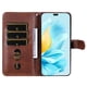 thumbnail image 4 of Funda con Cremallera para Honor 200 Lite 5G, Carcasa Cartera de Cuero PU con Soporte y Tarjetero, 4 of 6