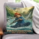 thumbnail image 1 of Paddington en Perú Fundas de almohada de terciopelo con tema, regalos de funda de almohada, decoración para el hogar, cojín de lanzar, regalo de cumpleaños para fans y parejas. 45cm x 45cm., 1 of 6
