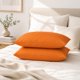 thumbnail image 2 of Pack 2 almohadas 50x70cm Premium Naranja, Masel, 2 of 3