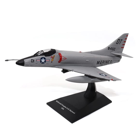 Modelo Coleccionable Diecast Motor City Classics McDonnell Douglas A-4C Skyhawk Escala 1:72