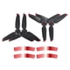 thumbnail image 1 of Hélice De Repuesto Para DJI FPV RC Drone Parts 2Pairs Red Sticker, 1 of 5