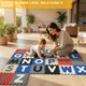 thumbnail image 5 of Alfombra Antigolpes Bebé Eva Piezas 30x30 Con Letras A - Z Multicolor Abecedario 26 pzs, 5 of 7