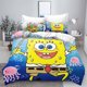 thumbnail image 1 of v2338 Bed Sheets SpongeBob SquarePants % Polyester Duvet Cover Set Children'S Bedding Set King Size Bedding Comforter Sets 3-Piece Bedding Set (1 Duvet Cover + 2 Pillow Shams) Bed Sheets ju2338, 1 of 5