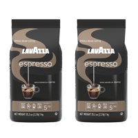 Café Lavazza Espresso 100% Arábica Tostado Medio 2 Kg Paquete De 2