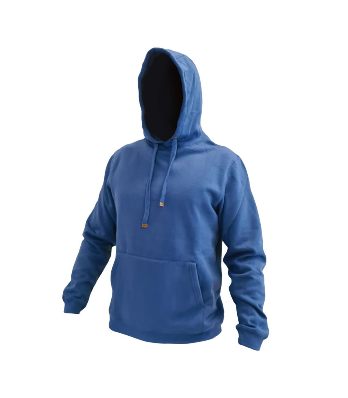 T-World - Polerón Hoodie Canguro Manga Larga Unisex Azulino