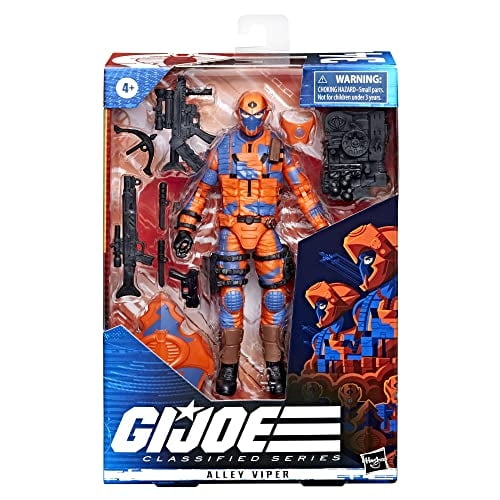 Hasbro G.I. JOE Classified Series Alley Viper Action Figura 34 Juguete Premium coleccionable, MU
