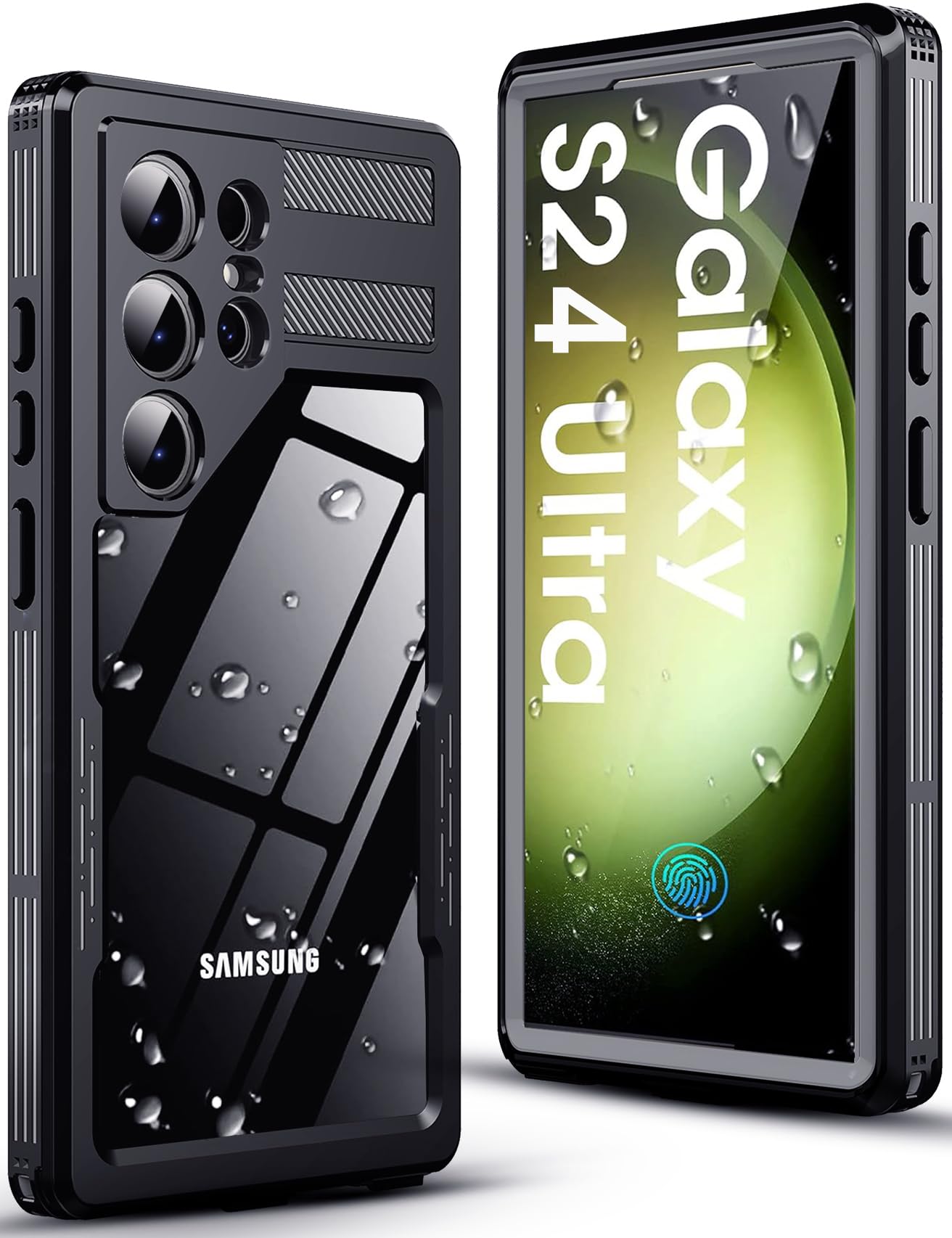 Funda Impermeable Hllhunkhe Para Samsung Galaxy S24 Ultra 5G