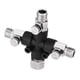thumbnail image 1 of Adaptador De Aerógrafo Pincel De Aire Resistente Conector De Desconexión De Aerógrafo Profesional Con Perilla De Ajuste, 1 of 3