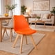 thumbnail image 2 of Pack x 4 Silla Eames Tulip Naranjo, 2 of 6