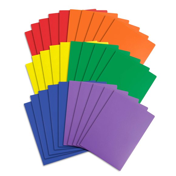 Carpeta de archivo Blue Summit Supplies – Pack de 30 surtidas