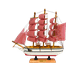 thumbnail image 1 of Decoración: Barco Velero De Madera 23cm, 1 of 3