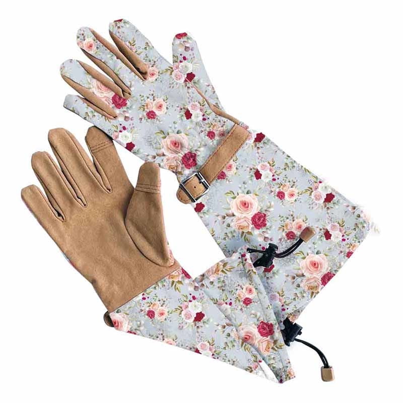 Expert Gardener - Guantes Jardinería Largos Azul