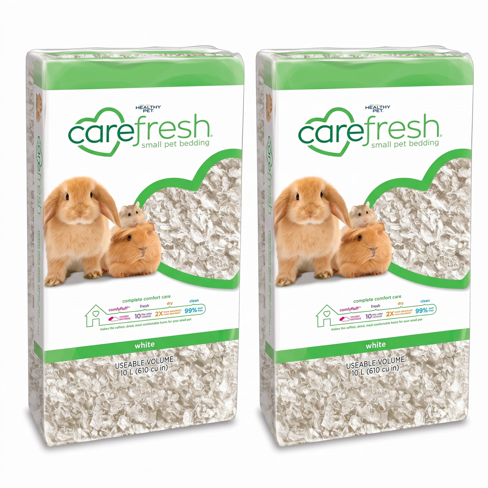 Pack X2 UN - SUSTRATO CAREFRESH BLANCO (10 LT)