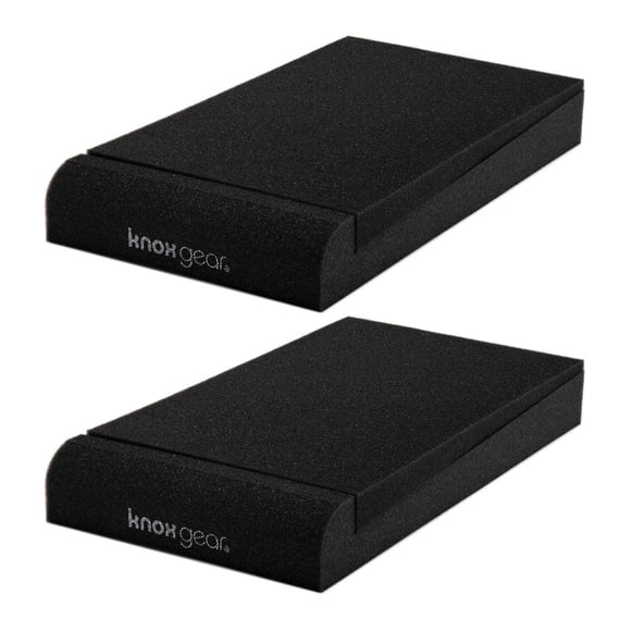 Almohadillas de Aislamiento para Monitores de Estudio Knox Gear 3-4 Pulgadas Paquete de 2