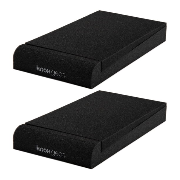 Almohadillas de Aislamiento para Monitores de Estudio Knox Gear 3-4 Pulgadas Paquete de 2