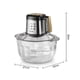thumbnail image 3 of Procesador Picador Electrico De Alimentos 5L 500W R3366 Raf, 3 of 7