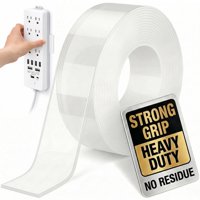 Cinta Adhesiva De Doble Cara Bekhic®, Resistente, Transparente, 3 M