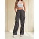 thumbnail image 1 of Pantalón Cargo Mujer Ajustable Elasticado Pata Recta, 1 of 3