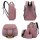 thumbnail image 3 of Set De Mochila 3 En 1 Rosa (mochila, Bandolera Y Estuche), 3 of 5