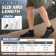 thumbnail image 5 of Calcetines Anlisim de lana merino, 6 pares, negro, talla M, 5 of 7