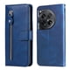 thumbnail image 4 of Funda con Cremallera para OnePlus 12, Carcasa Cartera de Cuero PU con Soporte y Tarjetero, 4 of 6