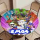 thumbnail image 5 of Película de SMG4-theme Fitted Round Tablecloths Elastic Edged Table Covers Waterproof Table Cloth for Kitchen Holiday Party Tables Decor 120cm, 5 of 6