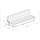 thumbnail image 4 of Futon 75x193cm, 4 of 6