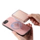 thumbnail image 3 of Funda de Cuero Magnética con Tarjetero para iPhone 16e Cubierta Delgada Rosa, 3 of 5